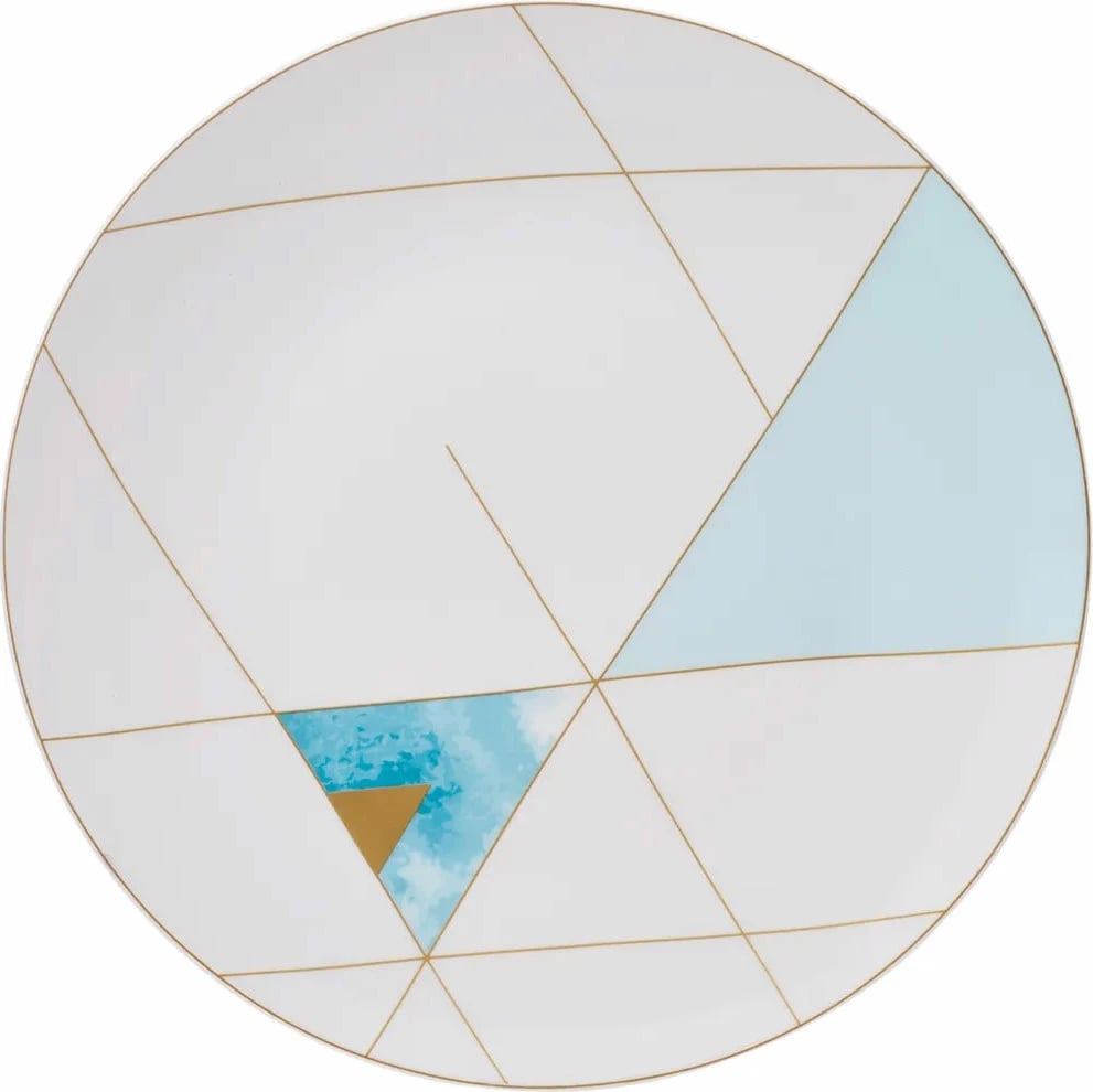 Set enësh për drekë (24 copë), Hermia Concept, aqua