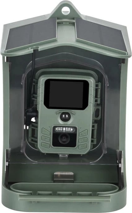 Kamerë Suntek BC-303W me ushqyes zogjsh, 24MP, 1296P, Wi-Fi, panel diellor, Jeshile