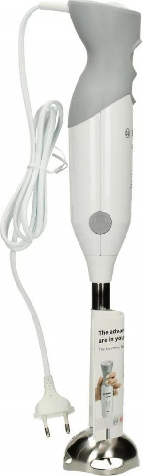 Blender dore Bosch MSM 66110, 600W, gri/bardhë, me enë matëse