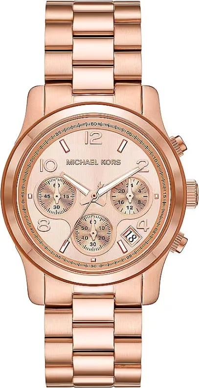 Orë dore Michael Kors MK7324 femra, ari rozë