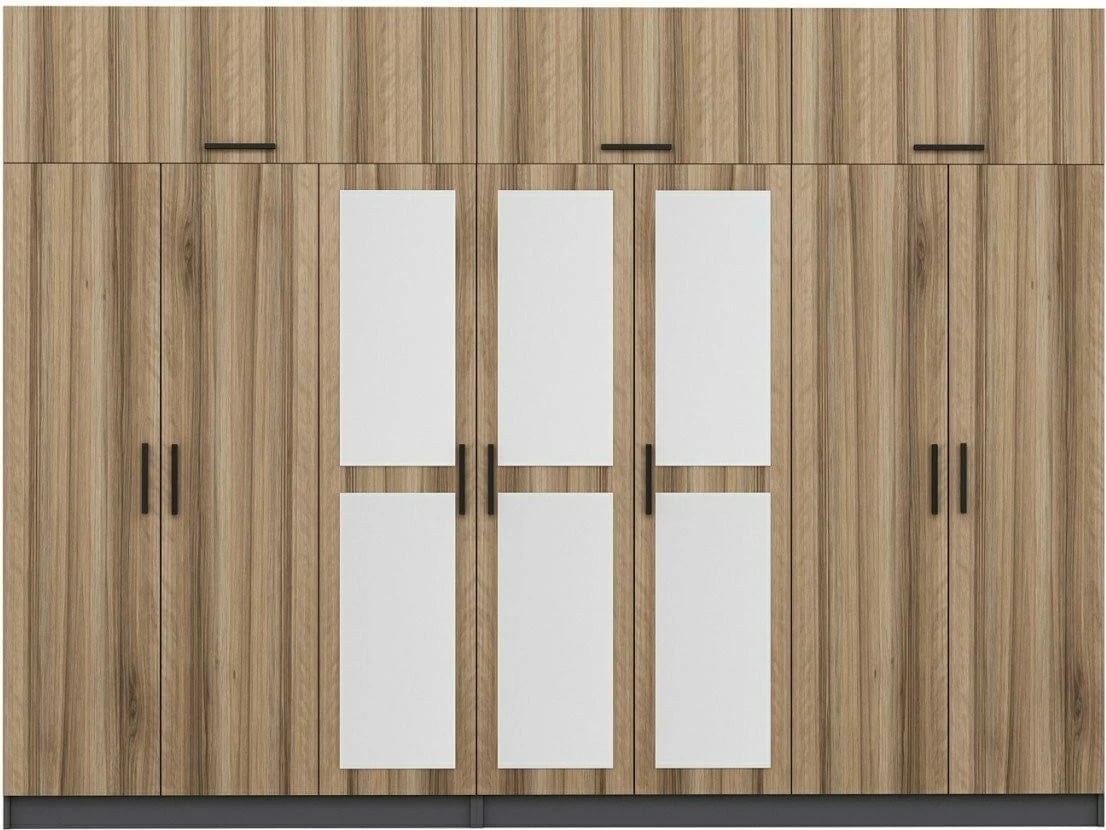 Dollap Skye Decor, ngjyrë arr dhe antracit, 5310