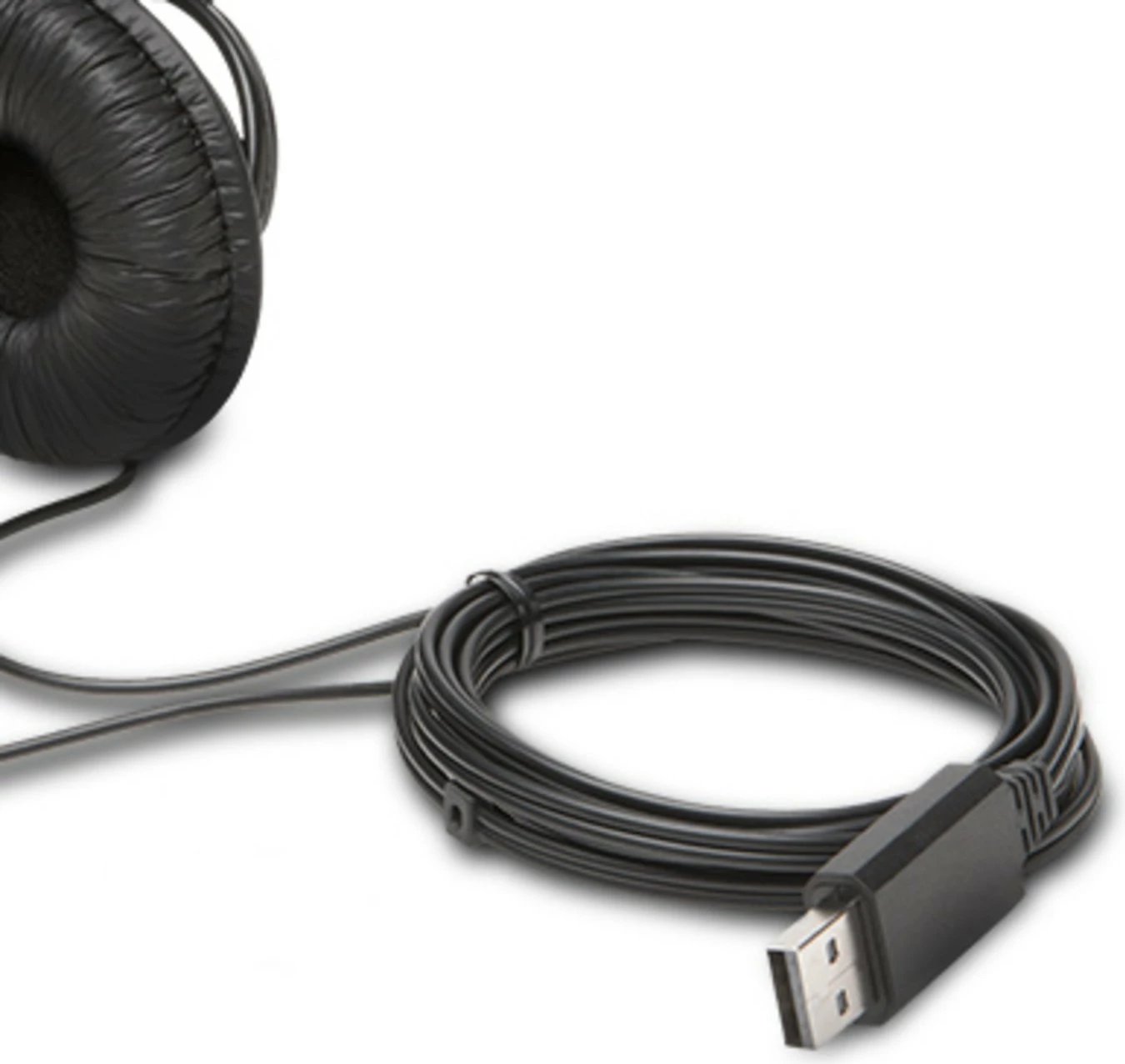 Kufje Kensington Classic USB-A, me mikrofon, për thirrje/muzikë, 150 g, e zezë Kufje Kensington Classic USB-A, me mikrofon, për thirrje/muzikë, 150 g, e zezë