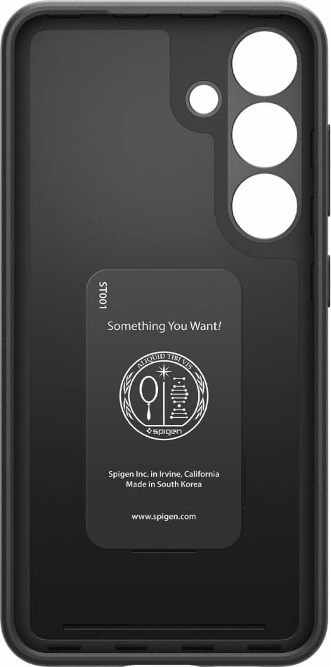 Mbështjellës Spigen Thin Fit për Samsung Galaxy S24, i zi