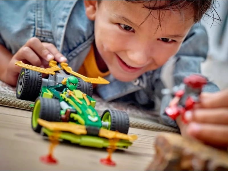 Lego NINJAGO makinë garuese për fëmijë