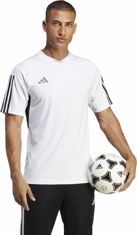 Fanellë adidas për meshkuj, e bardhë