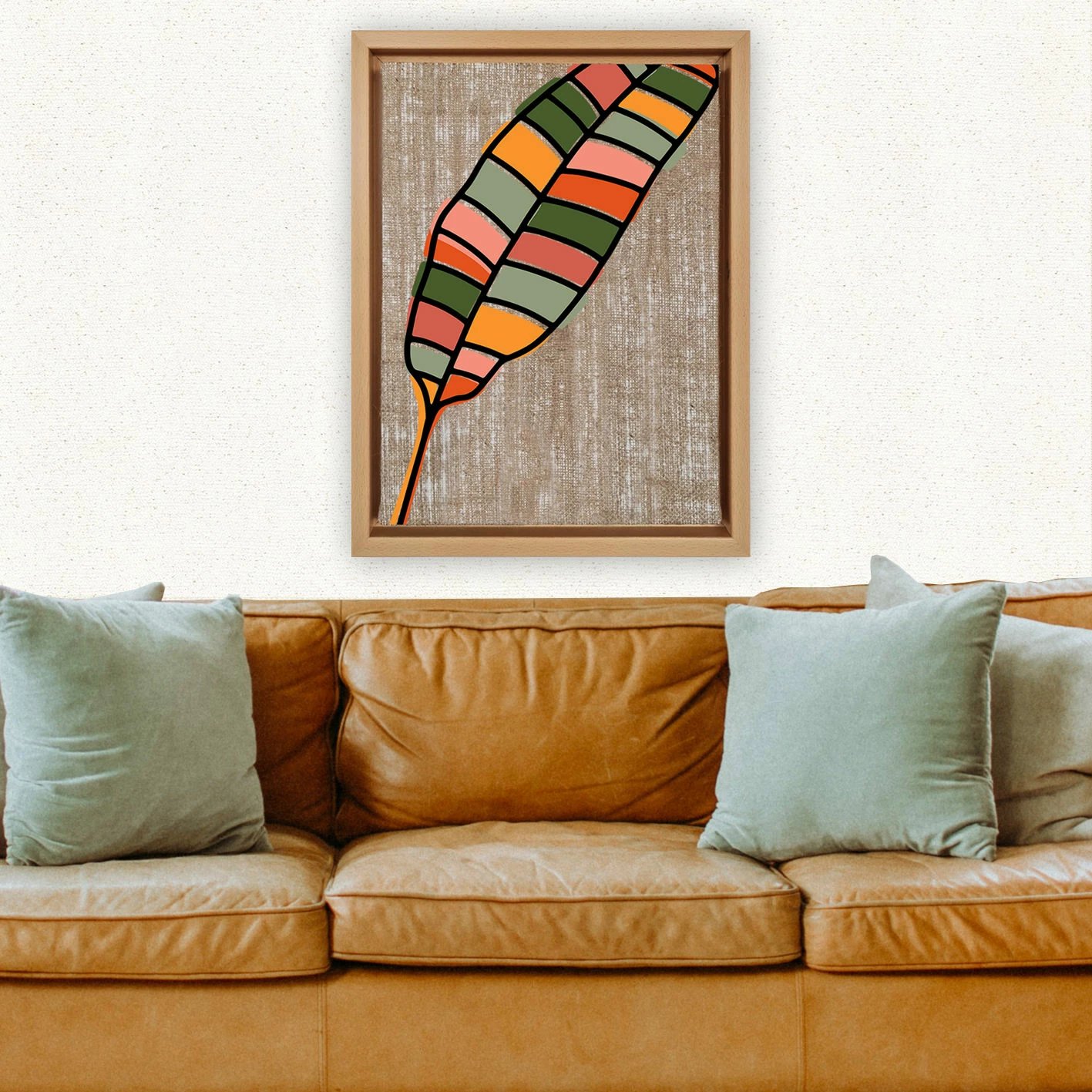 Pikturë dekorative në kanavacë, shumëngjyrëshe, Wallity, LNJ2219387182464 - 96136, 96x136cm