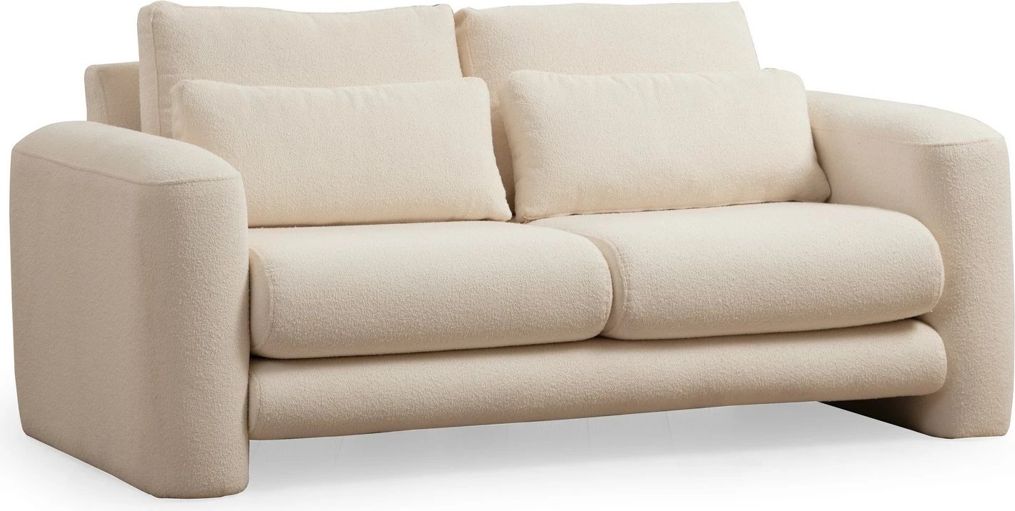 Divan dy ulëshe Atelier del Sofa, ngjyrë krem, Lily