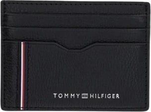 Portofol për meshkuj Tommy Hilfiger, i zi