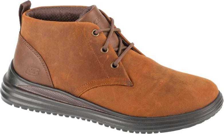 Këpucë Skechers lifestyle, kafe