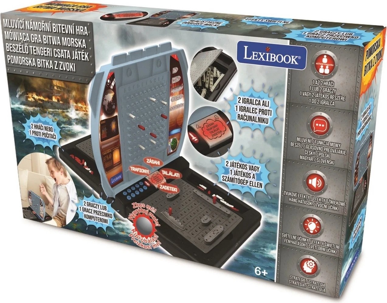 Lojë Elektronike e Betejës Detare Lexibook
