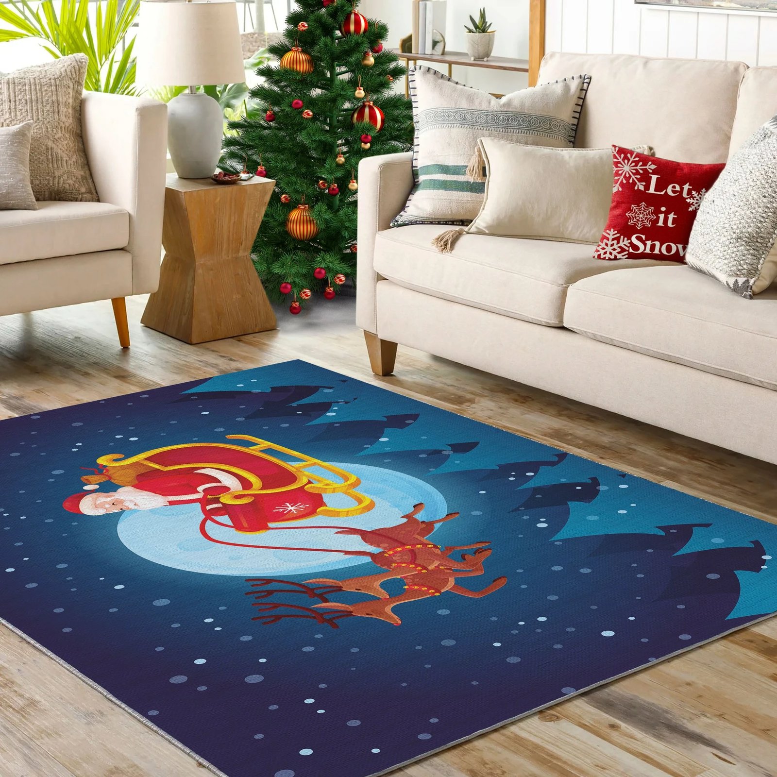 Qilim multingjyrësh, 100x200cm, dizajn festash, Woopamuk442