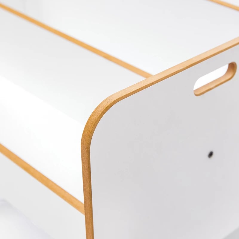 Raft Dovere, ngjyrë e bardhë, MDF, 56x34x55cm