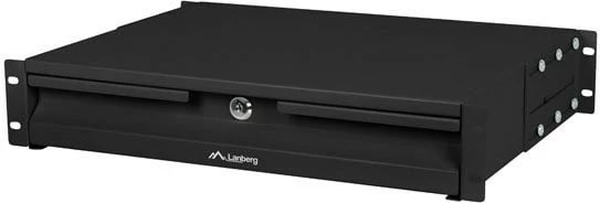 Sirtar për kasë serveri LANBERG 2U 19 inch 360mm, e zezë