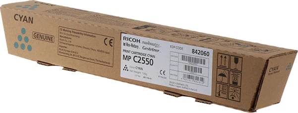 Toner, Ricoh, MP C2550E 842060, 5500 faqe, cyan