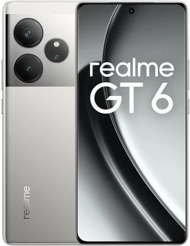 Celular realme GT 6 12/256GB, Fluid Silver
