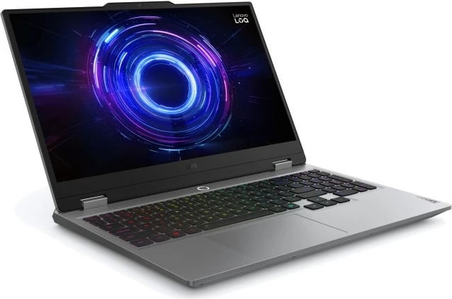 Laptop Lenovo LOQ 15IRX10, 15.6", Intel Core i5-13450HX, 16 GB RAM, 512 GB SSD, NVIDIA RTX 4060, Luna Grey