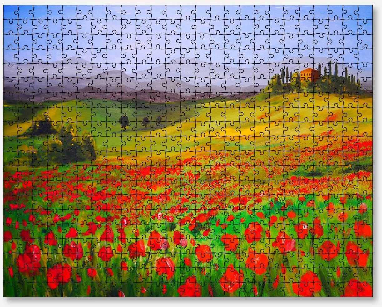 Puzzle 500 copë, Evila Originals, shumëngjyrësh, PZL_0179_500