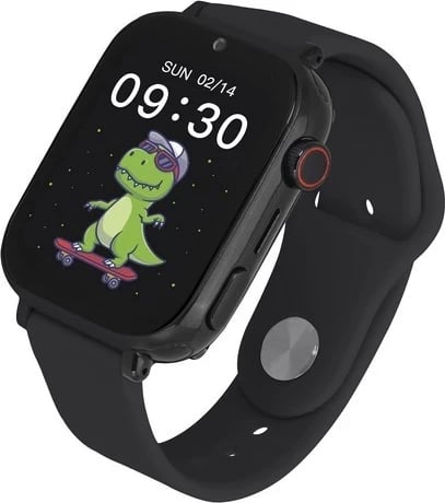 Smartwatch për fëmijë Garett Kids N!ce Pro 4G, e zezë