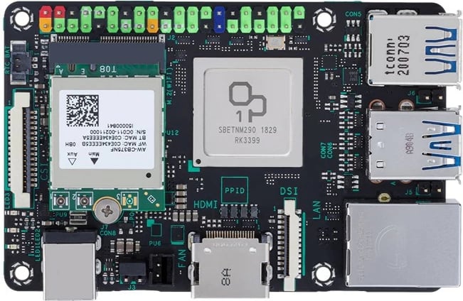 Komputronik ASUS Tinker Board 2, Rockchip RK3399, 2 GHz, 2 GB, LPDDR4-SDRAM