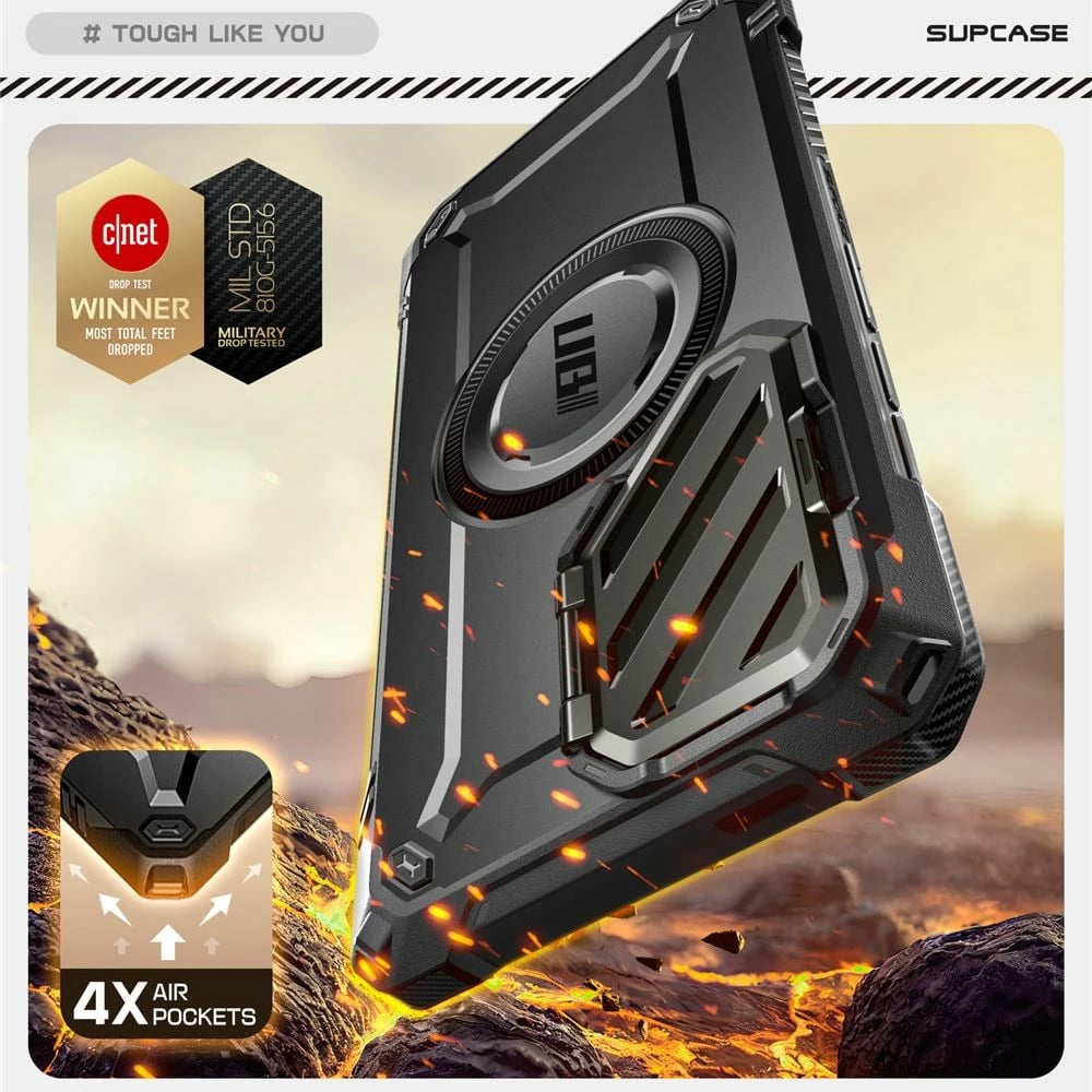 Mbështjellës Supcase Unicorn Beetle XT Mag për Samsung Galaxy S25 Ultra, i zi