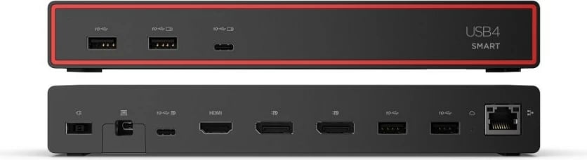 Stacion dokimi USB4 Lenovo ThinkPad 5500 40BC0135EU, 40 Gb/s, 2x USB-C 3.2 Gen 2, 4x USB-A 3.2 Gen 2, me adaptor 135W, e zezë