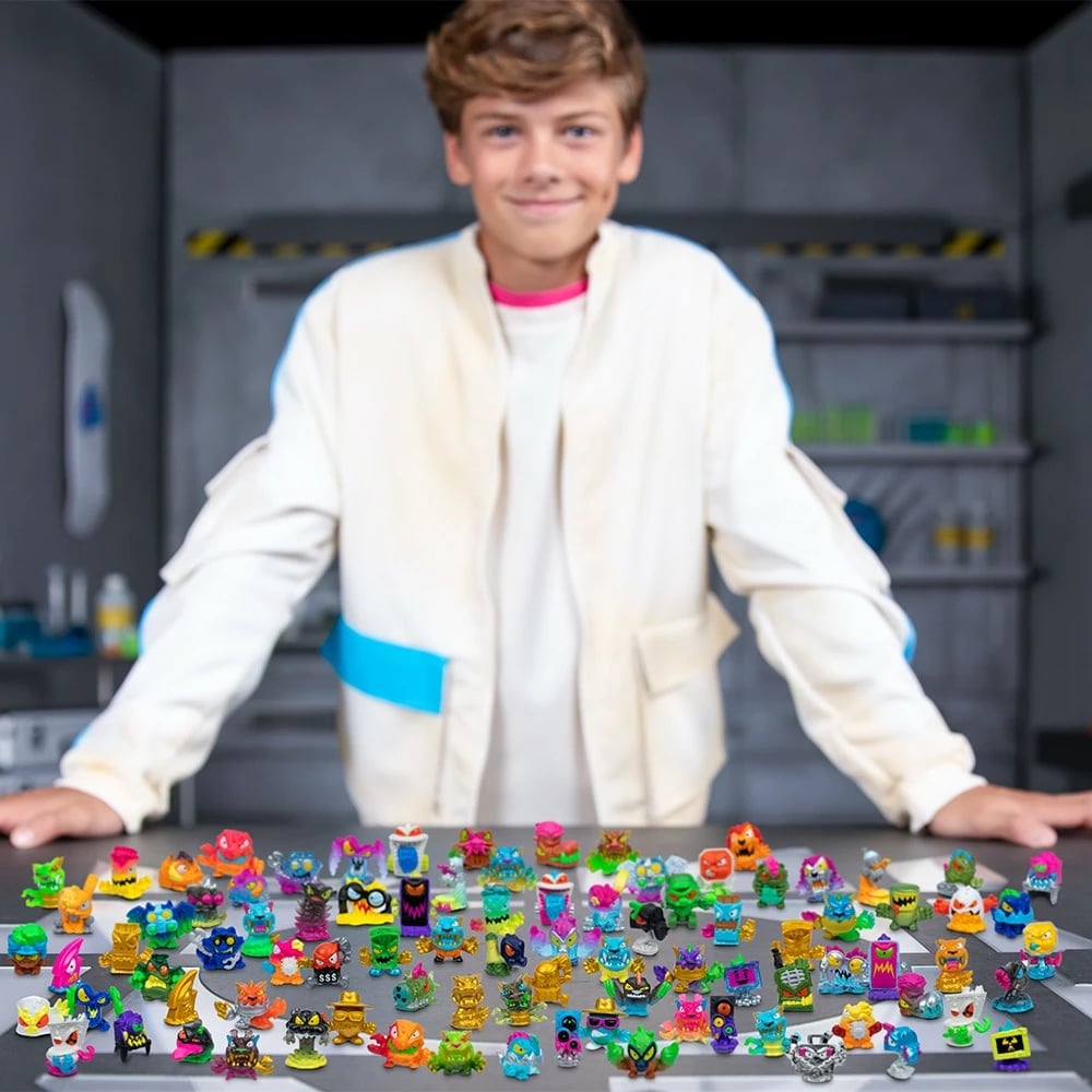 Set figurina Cobi Mr Beast Lab Swarm Tuba 2-pack, 12 copë