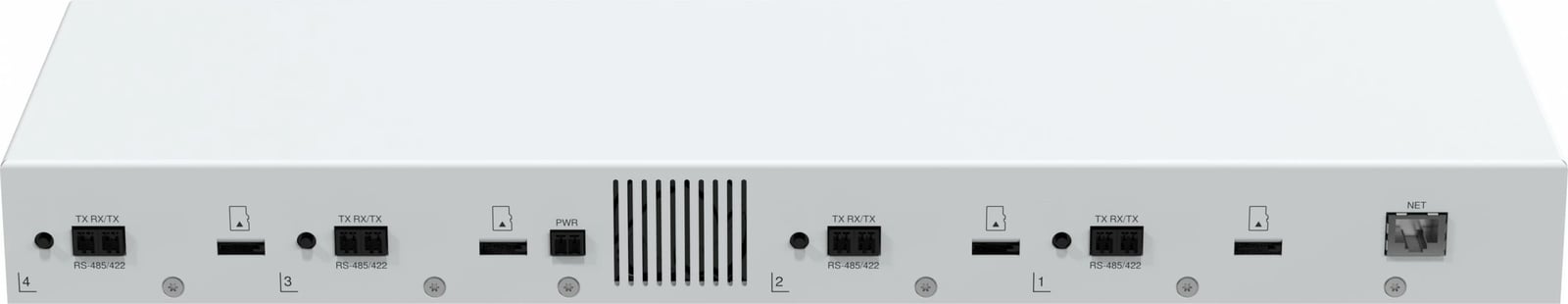 Encoder video Axis M7116, 16 kanale, 720 x 576 piksel, 30 fps, H.264/H.265, e bardhë