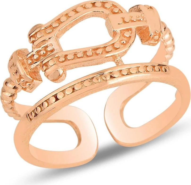 Unazë argjendi Jumeon, ngjyrë ari rozë, SGTL11824