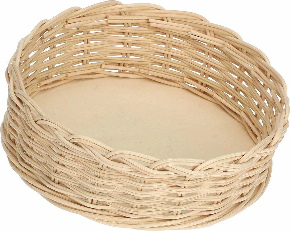 Shportë Midollino LA PORCELLANA BIANCA, 23 cm, Kafe