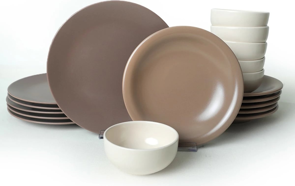 Set enësh për drekë, qeramikë, 18 copë, Hermia Concept, X0001509600000000000000000
