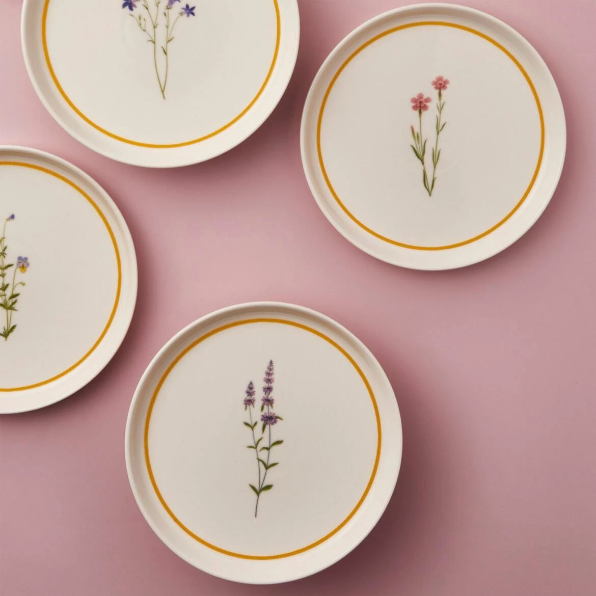 Set pjatash për ëmbëlsira (6 copë), Hermia Concept, GBSBLB621DUE2955K