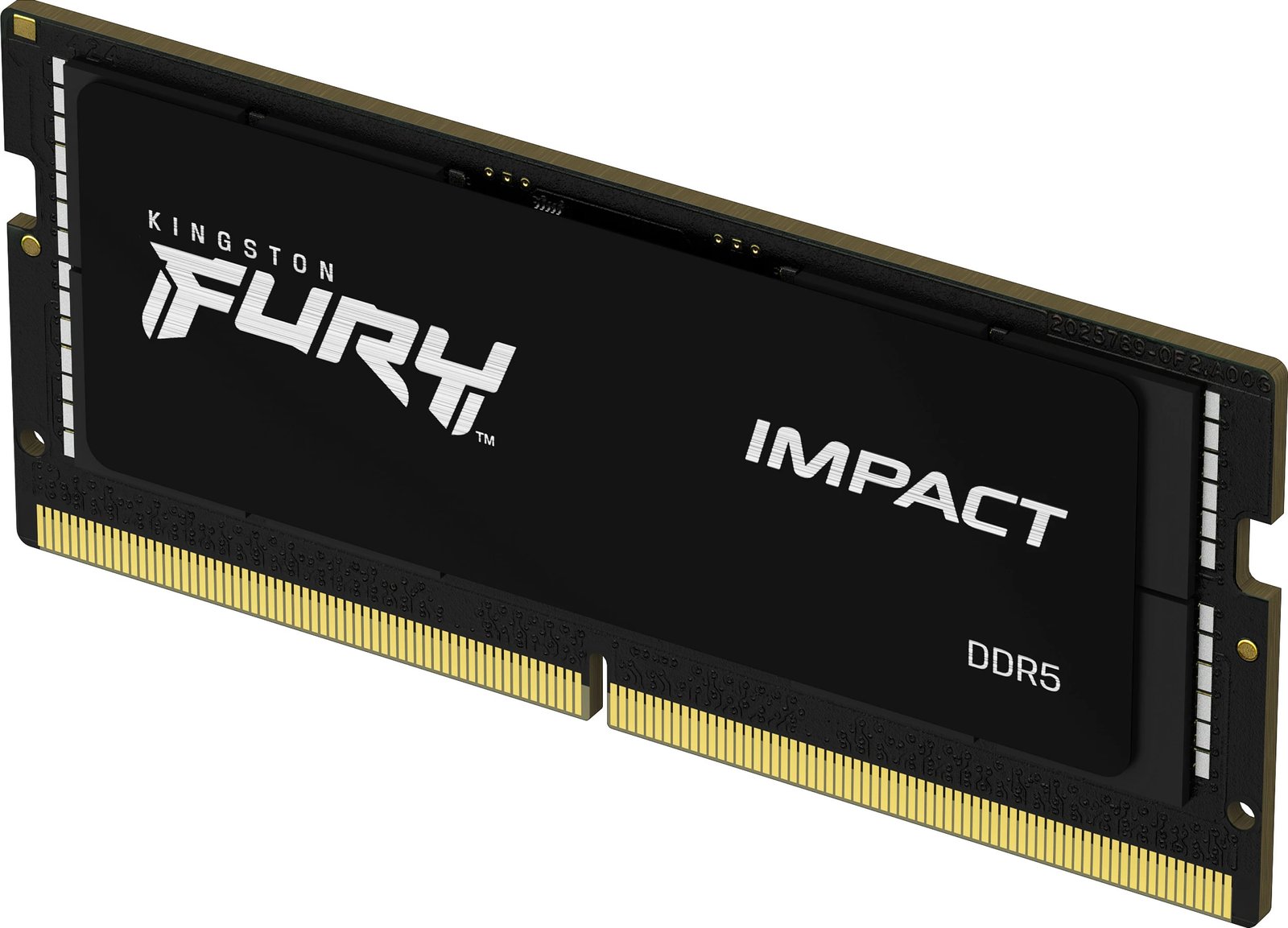 RAM Memorje Kingston FURY Impact 8GB DDR5 4800MT/s SO-DIMM e zezë