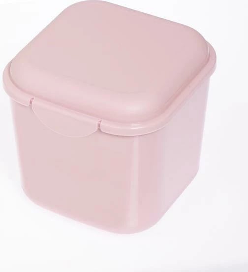 Kuti ushqimi plastike ΚΥΚΛΩΨ 1200 ml, Rozë
