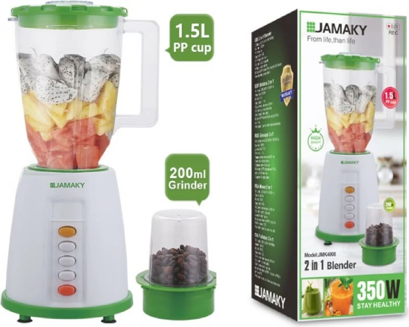 Blender JAMAKY JMK4008 (Bardhë/Gjelbërt)