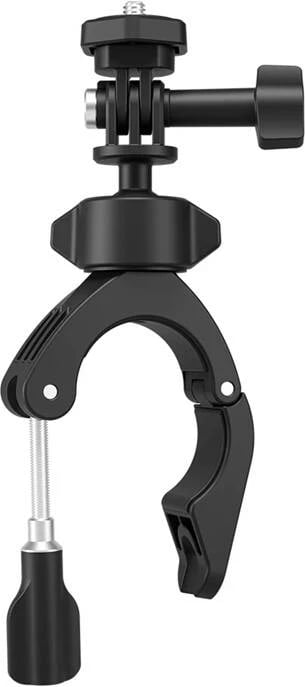 Mbajtëse timoni për kamera/smartphone, Telesin TE-HBM-004, rrotullim 360°, diametër 9–16 mm dhe 22–38 mm