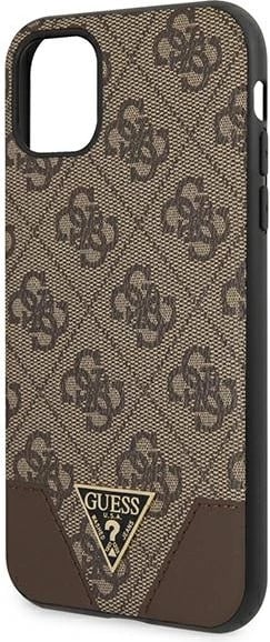 Mbështjellës Guess 4G Triangle Collection për iPhone 11/Xr 6.1", Kafe Mbështjellës Guess 4G Triangle Collection për iPhone 11/Xr 6.1", Kafe