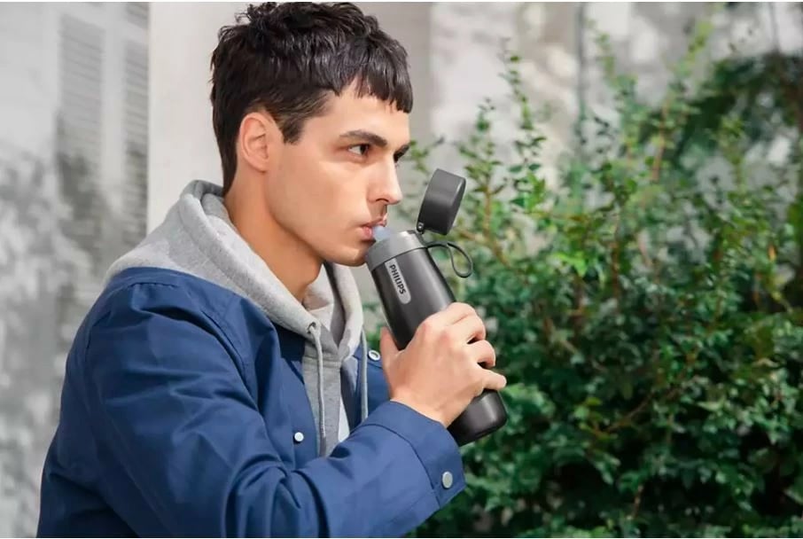 Termos Philips GoZero Daily AWP2771GRR/58, 550 ml, Gri