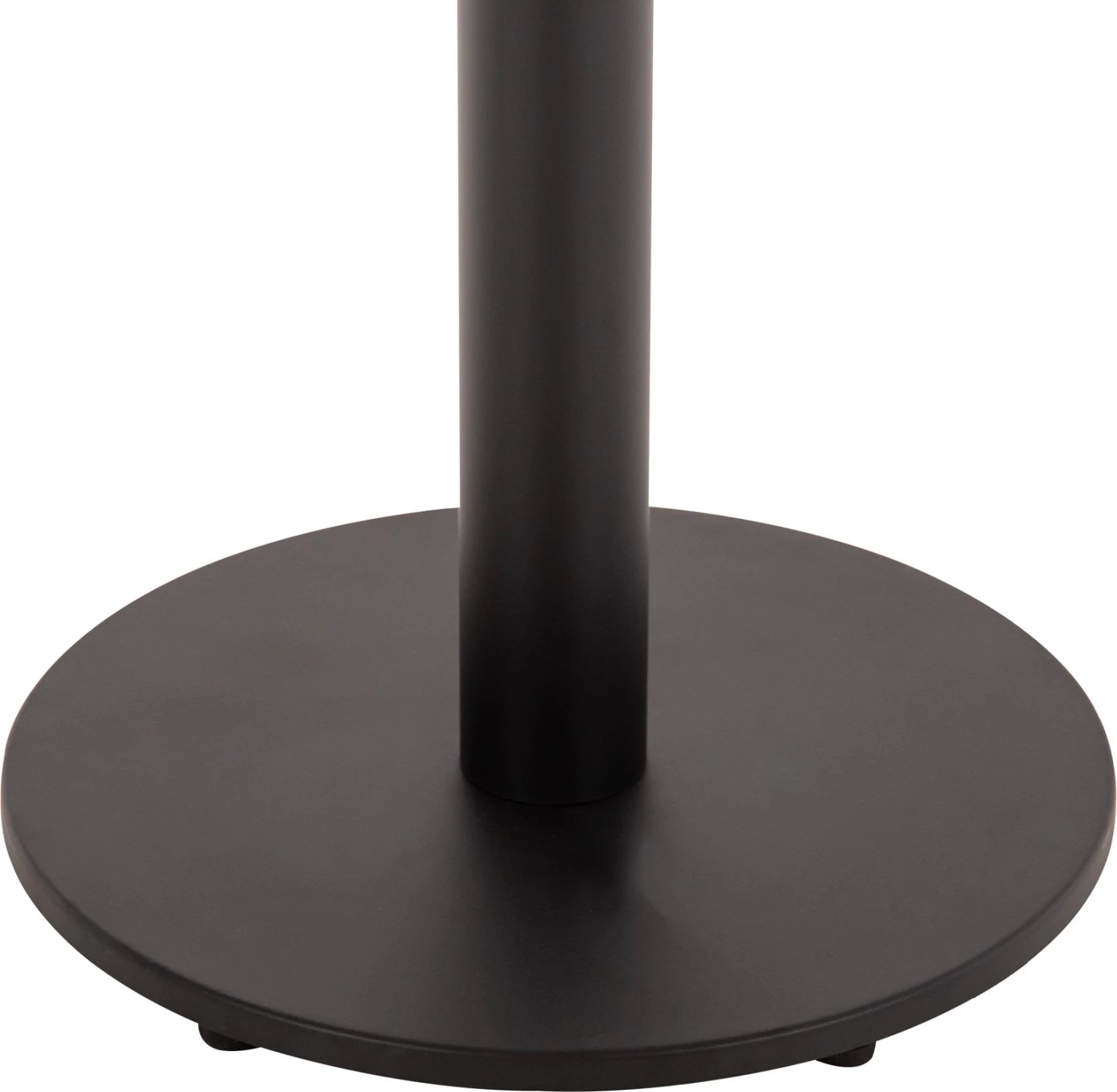 Bazë tavoline alumini, e zezë mat, FH476.01, 48x48 cm, Φ45x73H cm