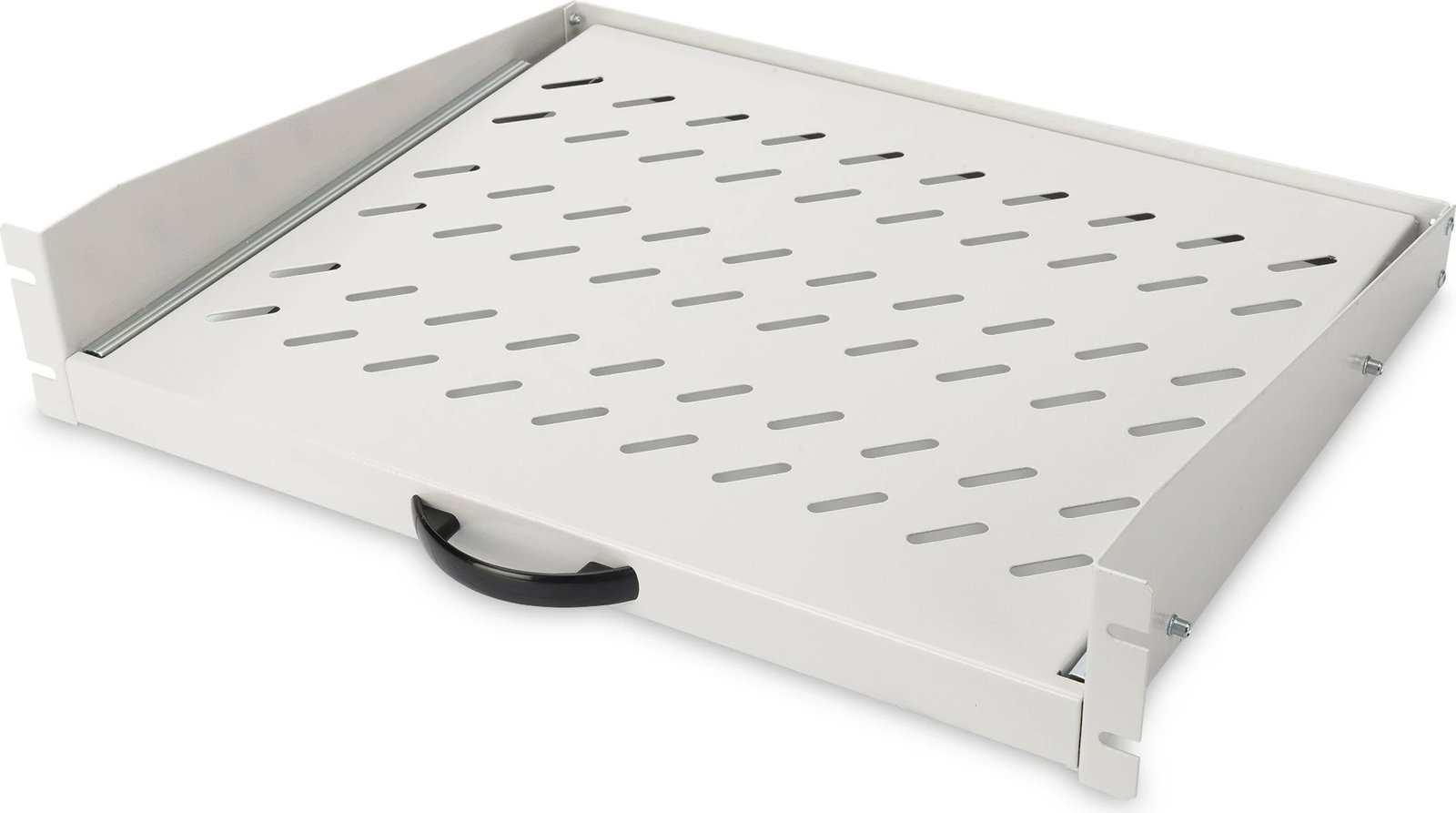 Raft për kabinet rrjeti Digitus 2U, 19 inç, 30kg, gri