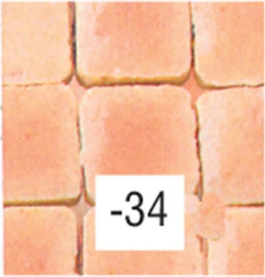 Mozaikë qeramike NEXT 5x5x3mm, Rozë e zbehtë, Set 100 copë