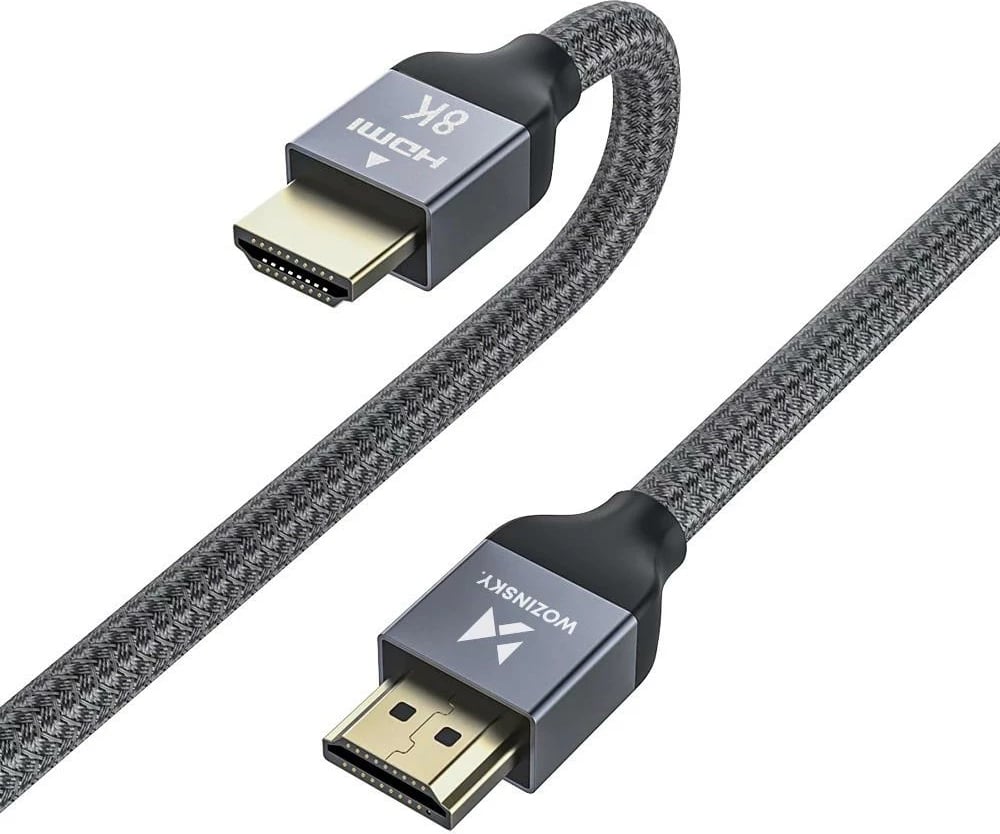 Kabllo HDMI Wozinsky WHDMI-50, 5m, 8K 60Hz, 48Gbps, argjendtë