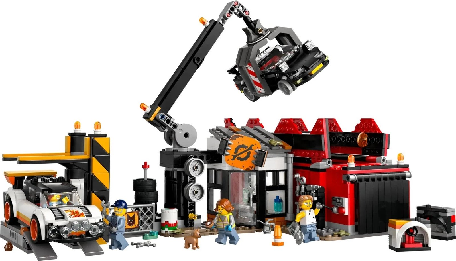 Set LEGO City 60472 Scrapyard me Vetura