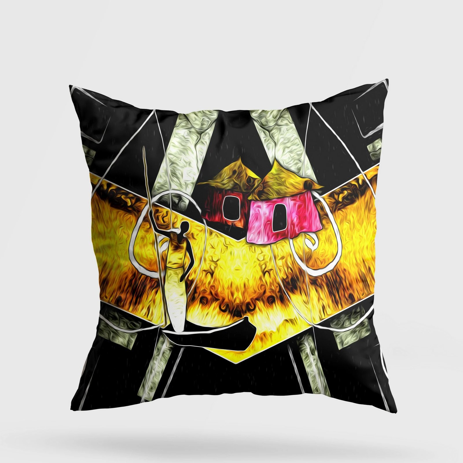 Jastëk Evila Originals, A11969, shumëngjyrësh, 43x43cm