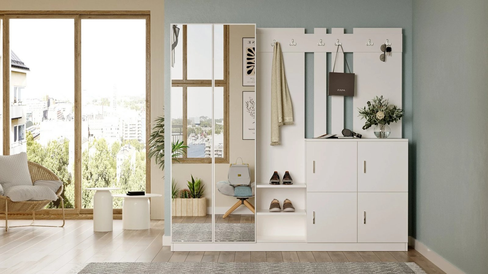 Stendë korridori Hanah Home, Dd9-W, e bardhë