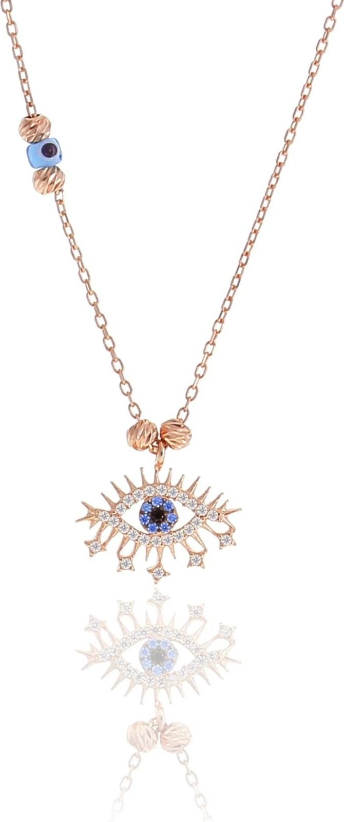 Qafore argjendi, ngjyrë ari rozë, Jumeon, 10501ROS