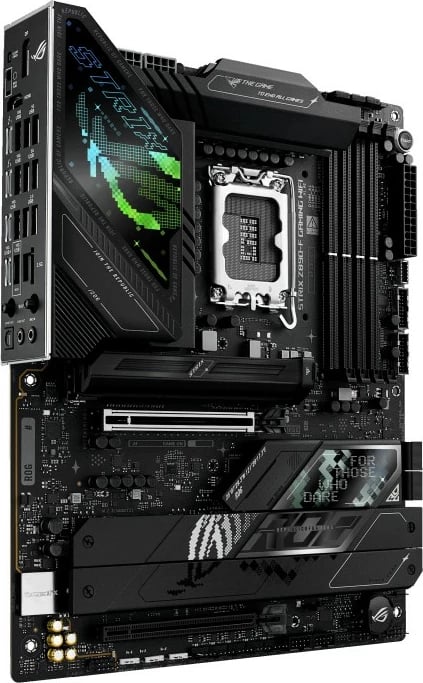 Pllakë amë Asus ROG STRIX Z890-F GAMING WIFI, LGA1851, DDR5, ATX, e zezë