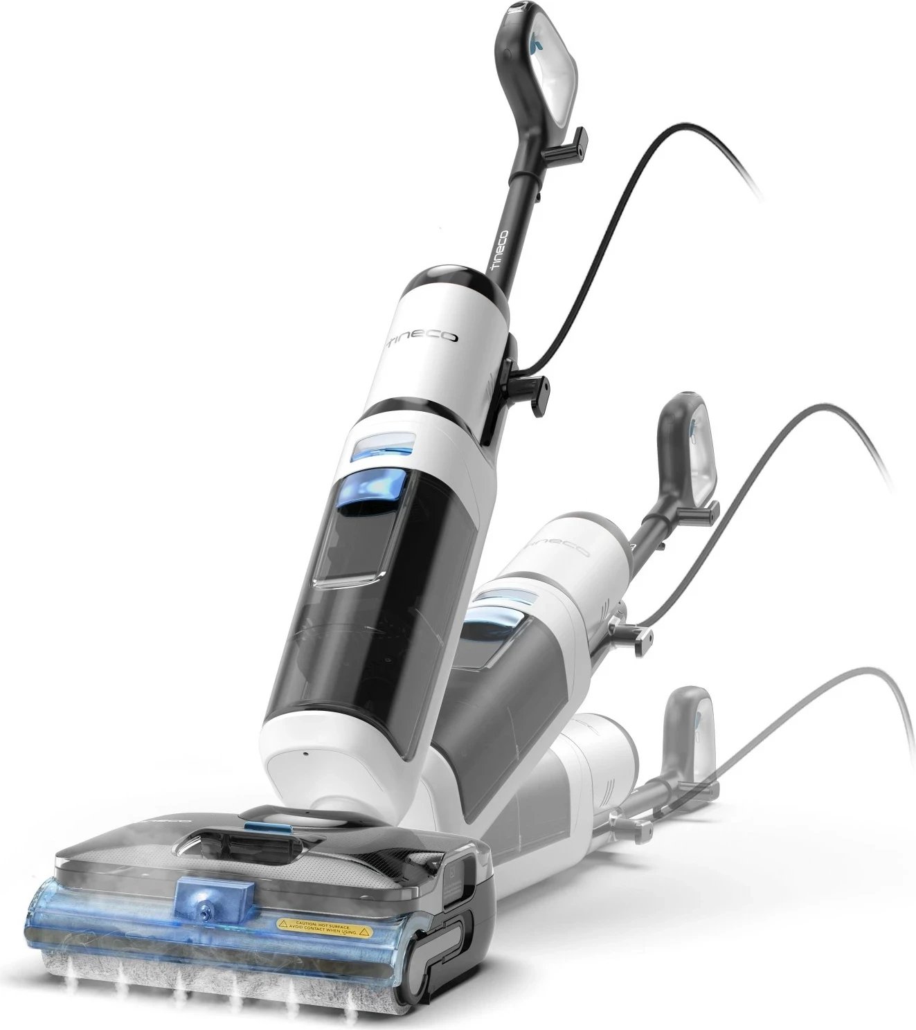 Kasë pastrimi Tineco Floor S6 Stretch Steam Plus, 1000ml, HEPA, e bardhë