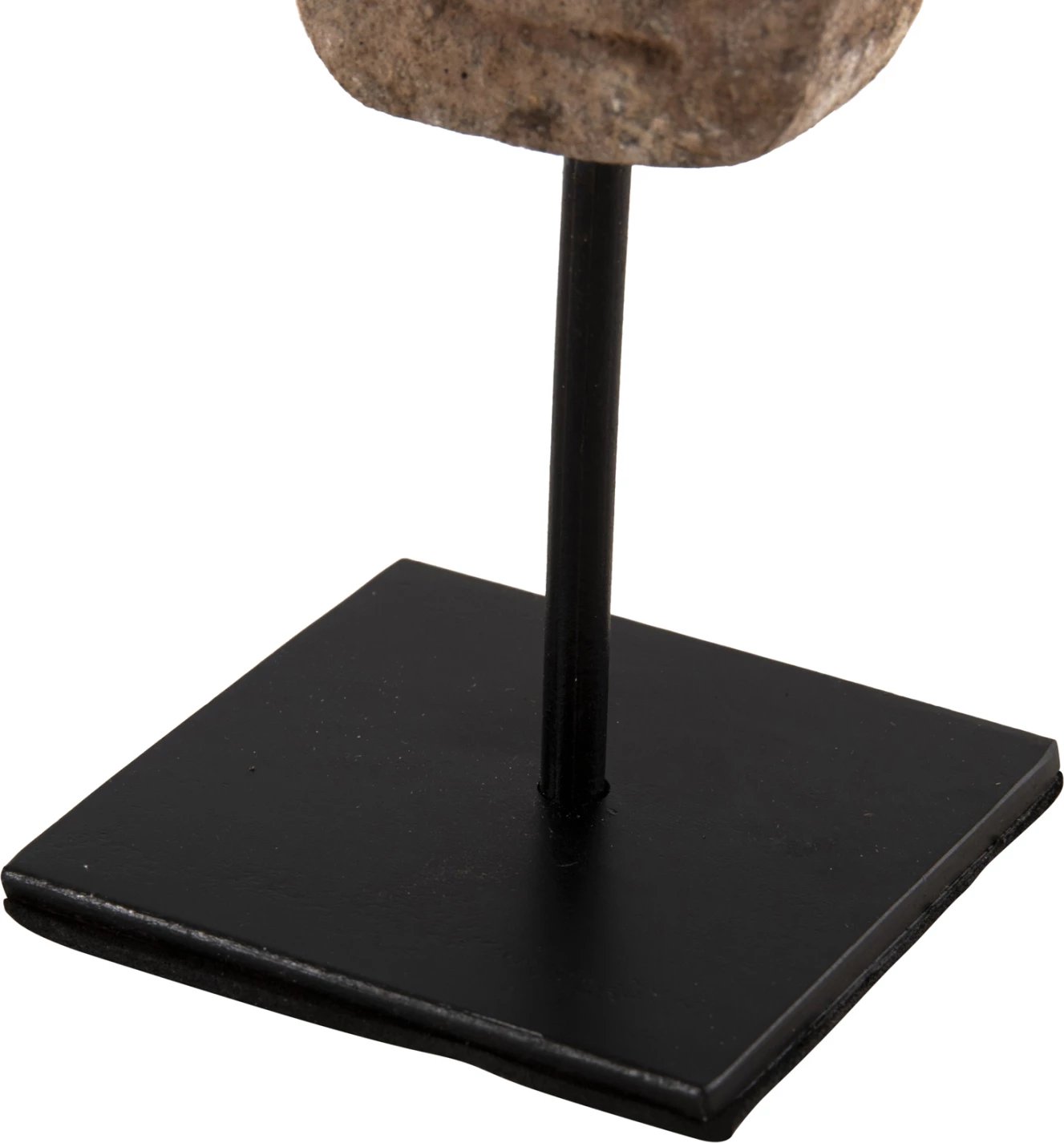 Dekor tavoline fytyrë, FH4315, gur Paras, në mbajtëse metalike të zezë, 7x10x7x21H cm Dekor tavoline fytyrë, FH4315, gur Paras, në mbajtëse metalike të zezë, 7x10x7x21H cm