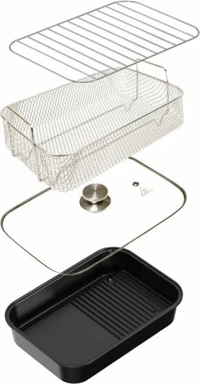 Fritezë me ajër ELIT GrillFry360 Pro 12u1