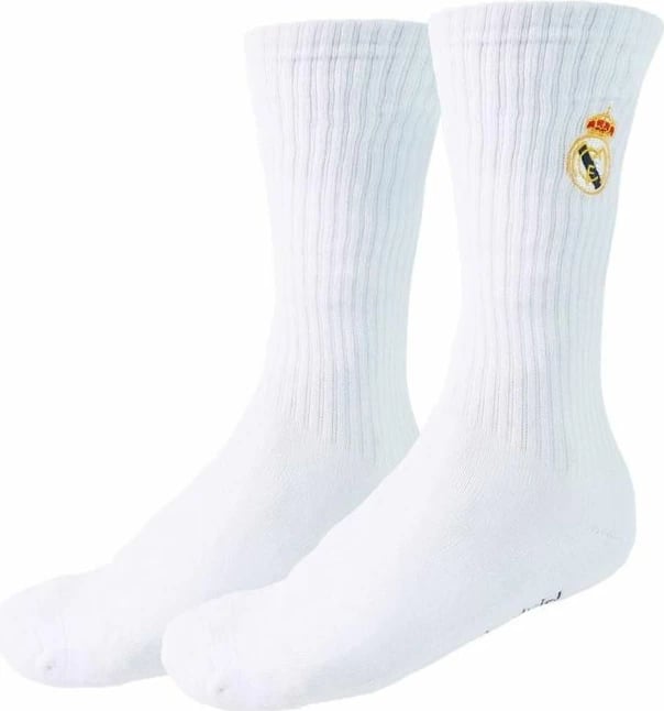 Çorape të gjata Real Madrid, të bardha